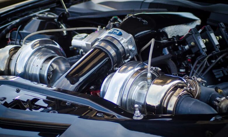 twin turbo engine