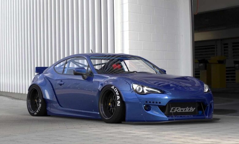 modified toyota gt86