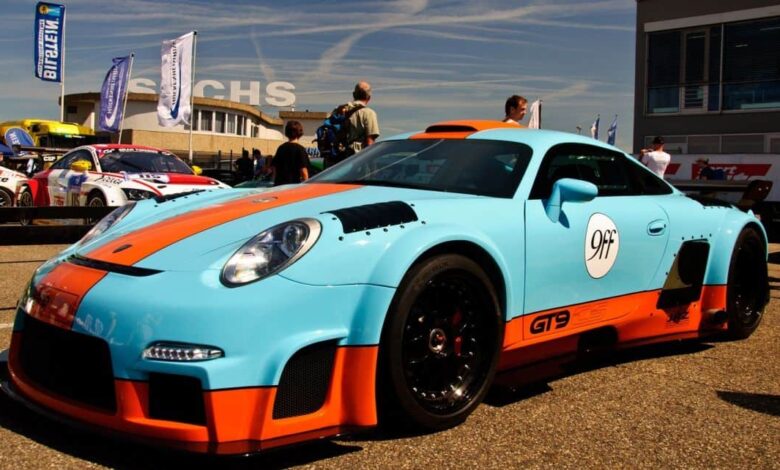 racing car colours