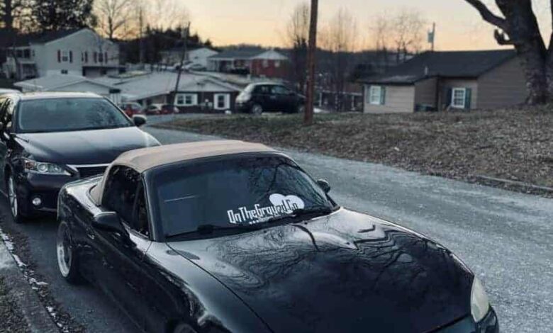 slammed miata