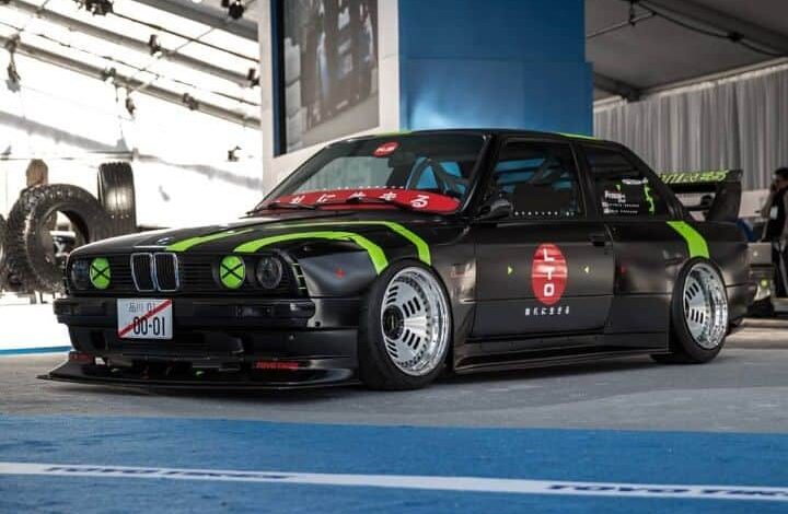 slammed bmw e30