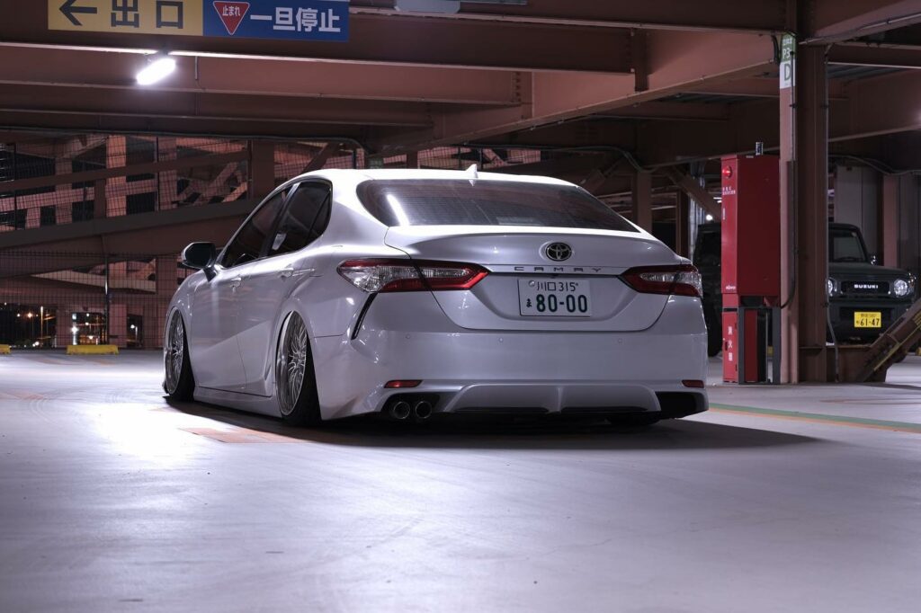 stanced camry
