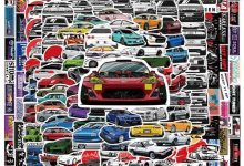 sports cars decals