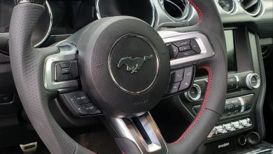 carbon fiber steering wheel mustang