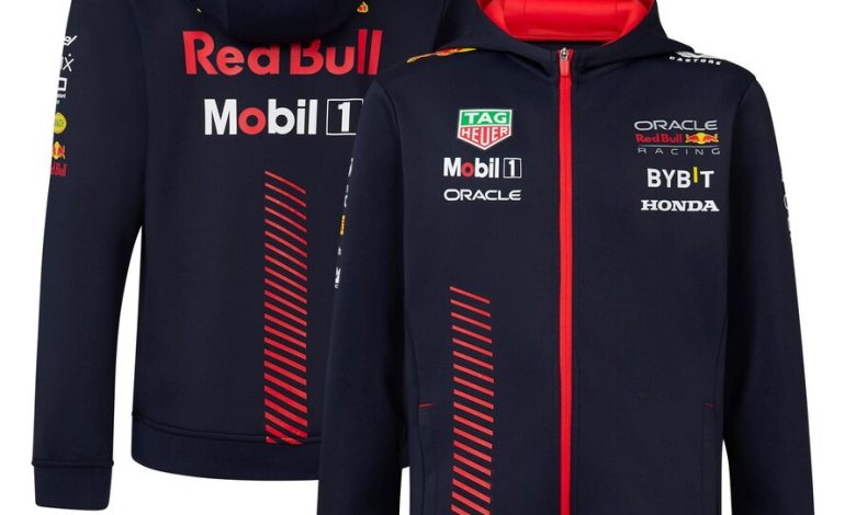 Red Bull Racing F1 Mens 2023 Team pullover hoodie