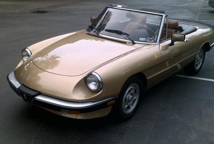 alfa romeo spider car parts