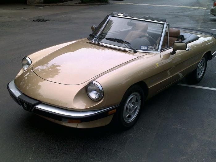 alfa romeo spider car parts